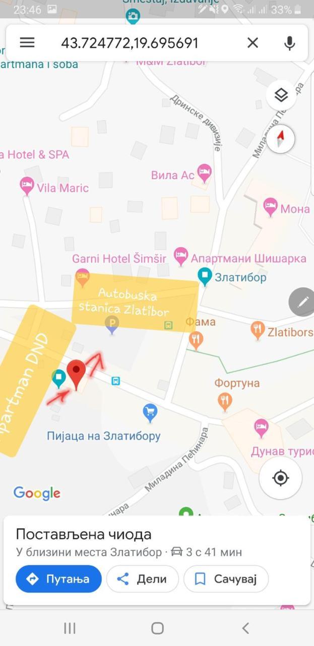 Apartman Dnd Zlatibor Sa Garazom Eksteriør bilde